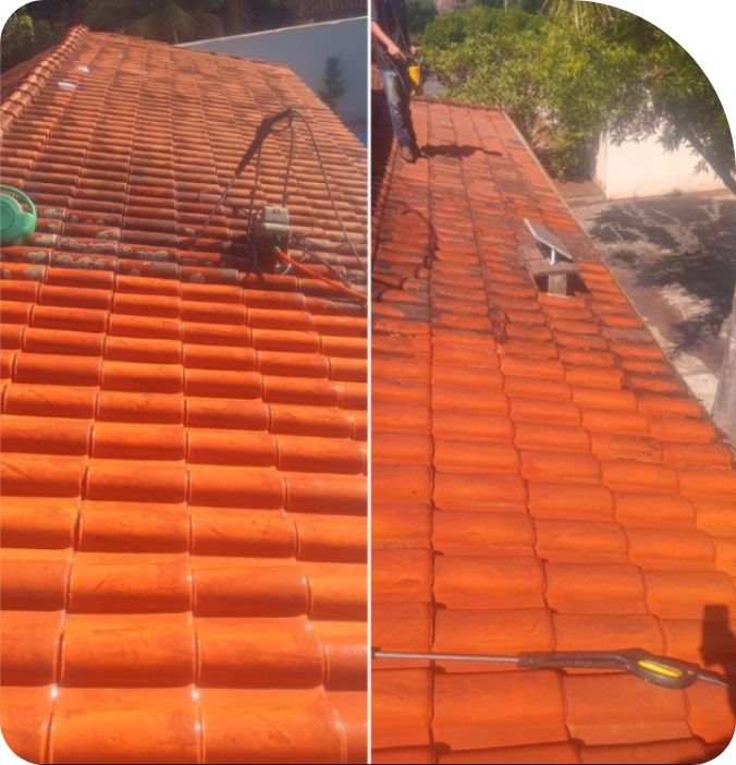 Equipe Biolimp realizando limpeza e impermeabilização de estofados